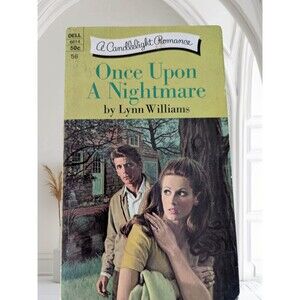 Once Upon A Nightmare Lynn Williams 1971 Vintage Paperback Candlelight Romance